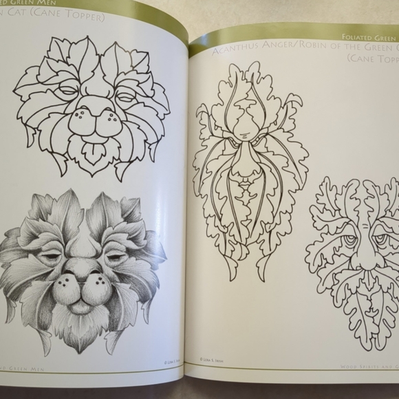 Wood carving book, whimsical, craft, carving - Picture 5 of 6